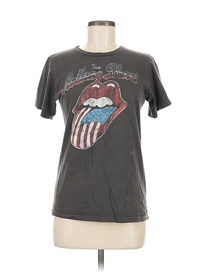 Pre-owned The Rolling Stones Short Sleeve T-shirt In Gray