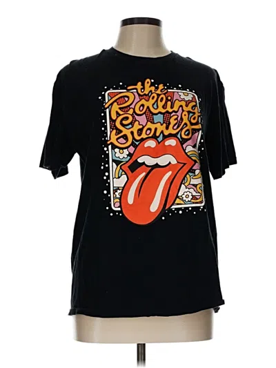 Pre-owned The Rolling Stones Short Sleeve T-shirt In Black