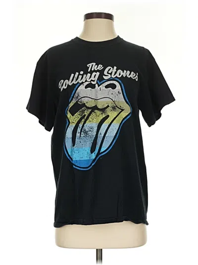 Pre-owned The Rolling Stones Short Sleeve T-shirt In Black