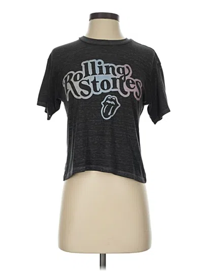 Pre-owned The Rolling Stones Short Sleeve T-shirt In Black