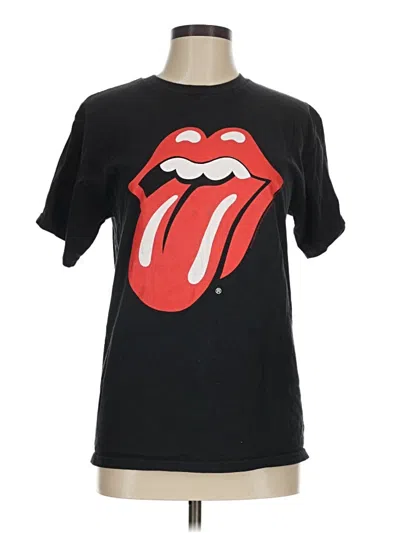 Pre-owned The Rolling Stones Short Sleeve T-shirt In Black