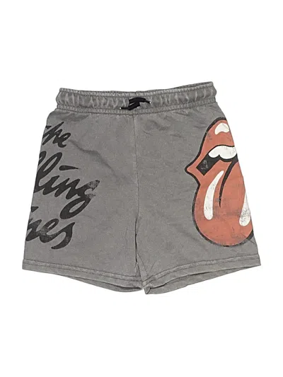 Pre-owned The Rolling Stones Kids' Shorts In Gray