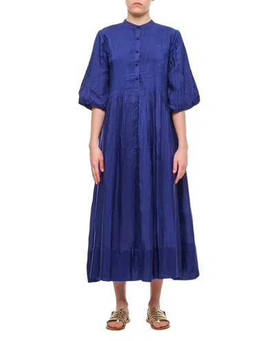 blue rose dress store Lela Rose Blue/White Floral Print Dress, Large  Radbird