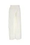 The Rose Ibiza White Silk Amanda Pant