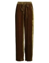 The Rose Ibiza Woman Pants Khaki Size Xl Silk In Brown