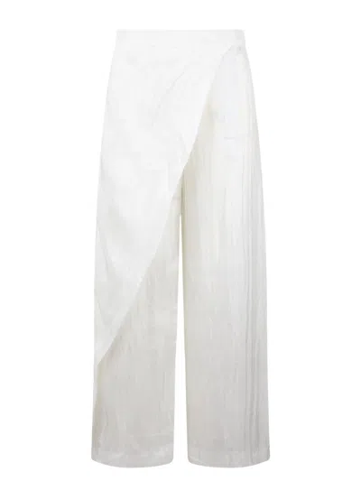 The Rose Ibiza Wrap Silk Trousers