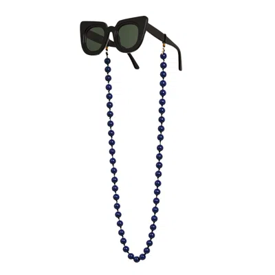The Rose Women's Midnight Blue Glasses Chain