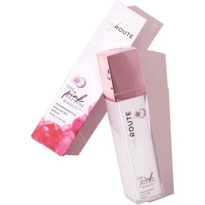 The Route Beauty The Pink Peptide Boost  Growth Factor Serum