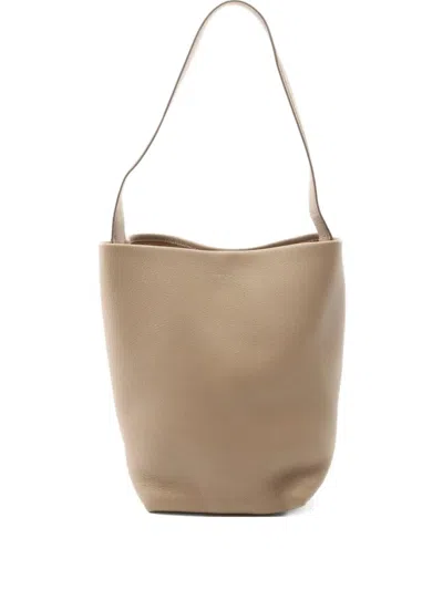 Pre-owned The Row 10s Medium Park Berg Shoulder Bag In Neutral