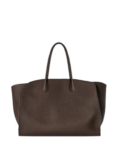The Row 17 Marlo Top-handle Tote Bag In Brown