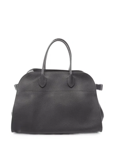 Pre-owned The Row 2010s 15 Soft Margaux Handbag In Black