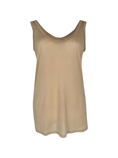 Pre-owned The Row 2010s Sleeveless Top In Neutrals