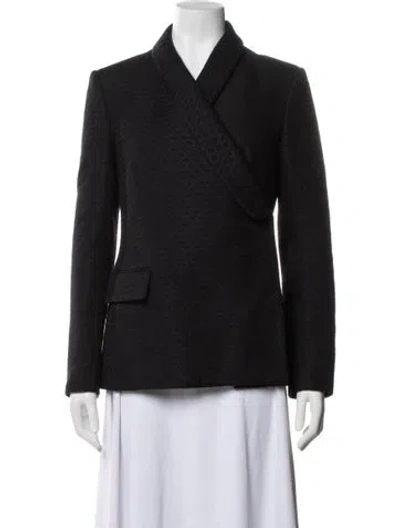 Pre-owned The Row 2013 Wool Jacket In Black