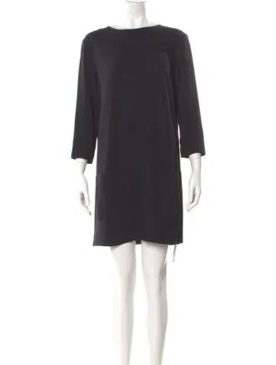 Pre-owned The Row 2014 Mini Dress In Gray