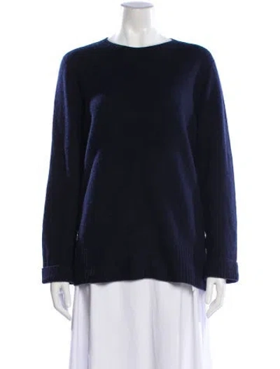 Pre-owned The Row 2017 Wool Sweater In Blue