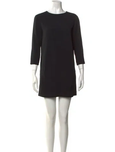 Pre-owned The Row 2018 Mini Dress In Black