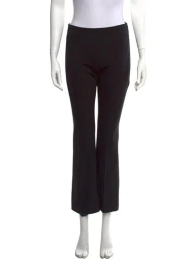 Pre-owned The Row 2022 Flared Pants In Black