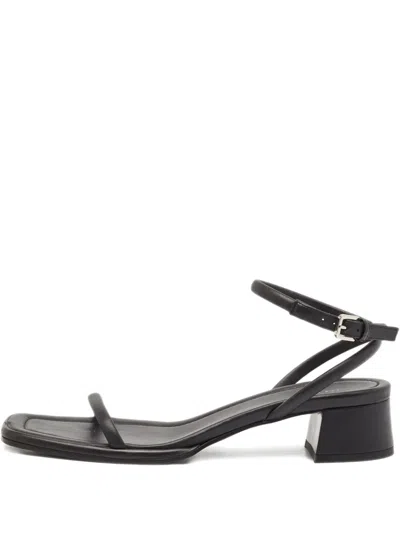 Pre-owned The Row 48mm Kate Leather Block-heel Sandals