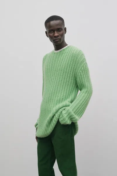 Pre-owned The Row 5000usd Marnie Top In Cashmere In Green