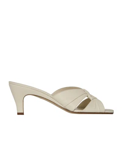 The Row 65mm Soft Knot Pumps In White