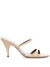 The Row Vika Knot Sandal In Neutrals