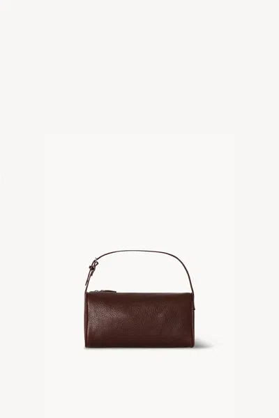 The Row 90's Leather Shoulder Bag In Ans Bnwas Burnt Wood