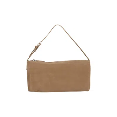 Pre-owned The Row 90's Bag Nubuck 'sand' | Tan | Women's Size Onesize In Brown