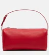 The Row 90's Small Leather Tote Bag In Red