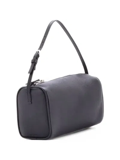 Pre-owned The Row 90's Top Handle Bag Leather Shoulder Bag In Black