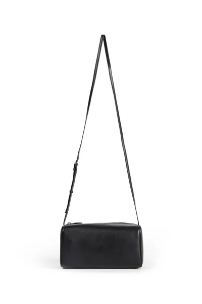 The Row 90s Crossbody Bag In Leather In Black