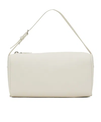 The Row 90s Leather Handbag In Neutral