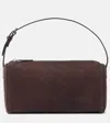 The Row '90s Leather Tote Bag In Brown