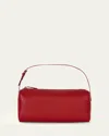 The Row 90s Top-handle Bag In Silk Leather In Red