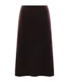 The Row A-line Skirt In Black
