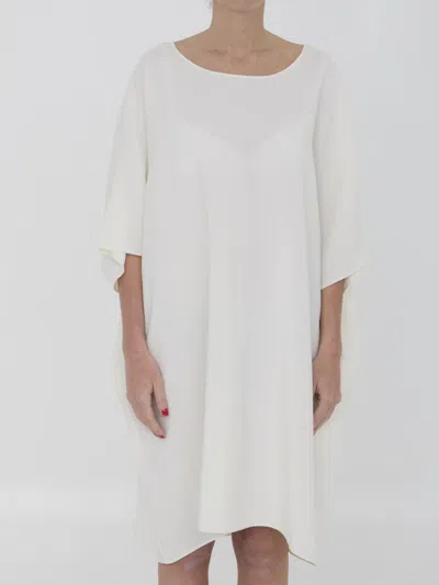 The Row Abasi Dress In Ivory