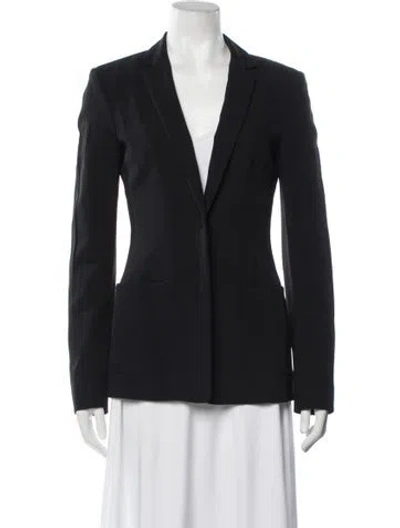 Pre-owned The Row Acetate Blazer In Black/blue