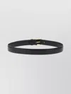 The Row Adjustable Belt With Smooth Finish And Buckle In Black