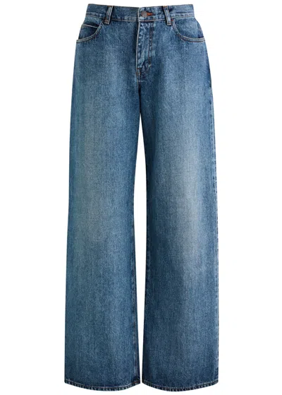 The Row Agilita Wide-leg Jeans In Denim