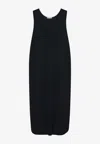 The Row Agla Sleeveless Dress In Black