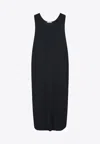 The Row Agla Sleeveless Dress In Black