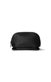 The Row Agnes Leather Pouch In Black