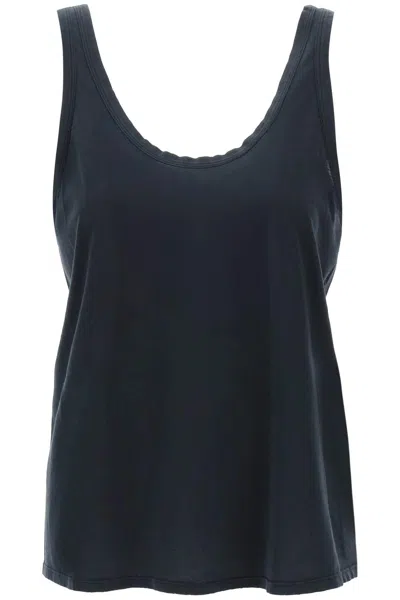 The Row Aika Sleeveless Jersey Top For In Black