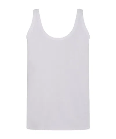 The Row Aka Cotton Tank Top In White