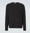The Row Aksel Cashmere-blend Sweater In Black