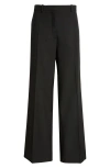 THE ROW THE ROW ALBERETA HIGH WAIST VIRGIN WOOL PANTS