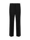 The Row Hector Straight-leg Trousers In Black