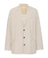 The Row Albert Cotton Jacket In Neutral