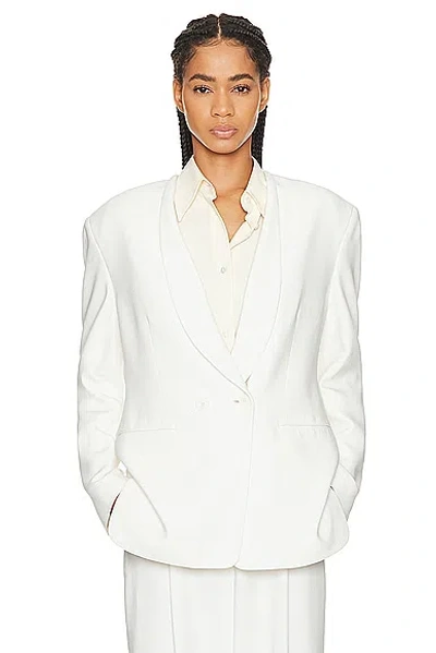 The Row Alda Jacket In White