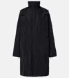 The Row Aldara Technical Coat In Black