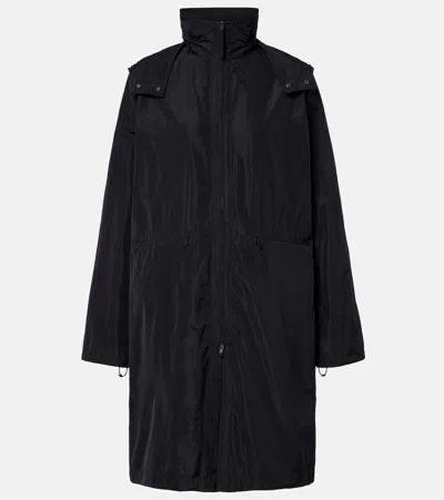 The Row Aldara Technical Coat In Black